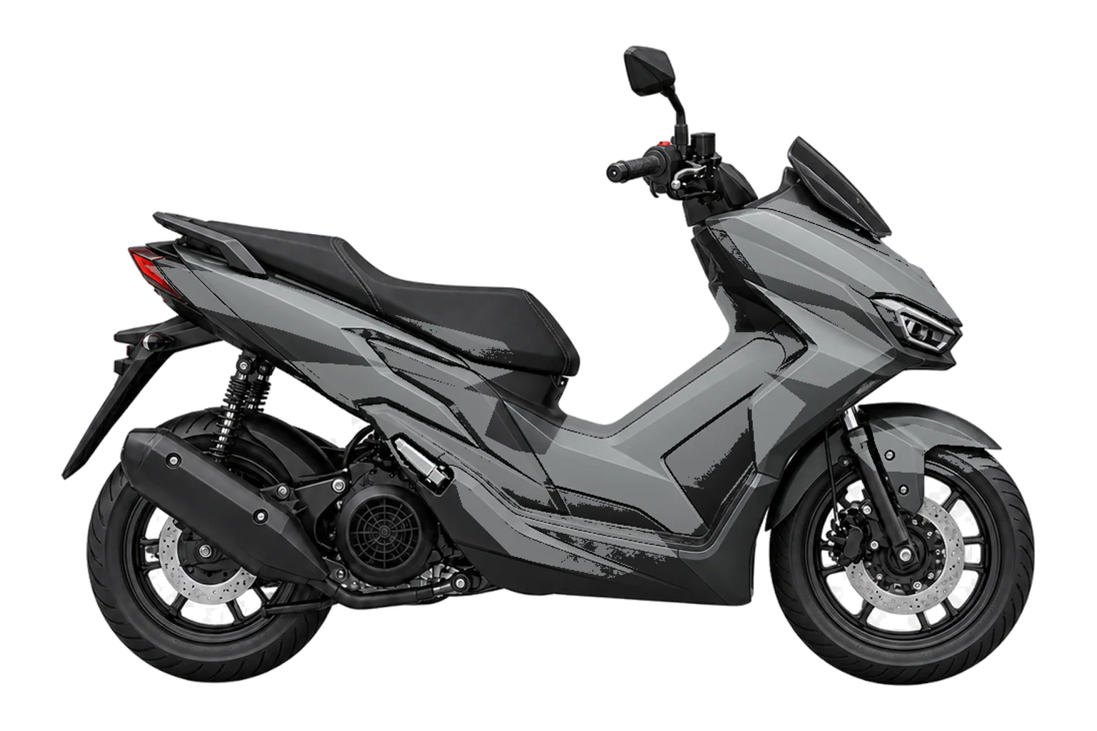 AEROX シルバー8(シルバー)を参考にした非公式イラスト