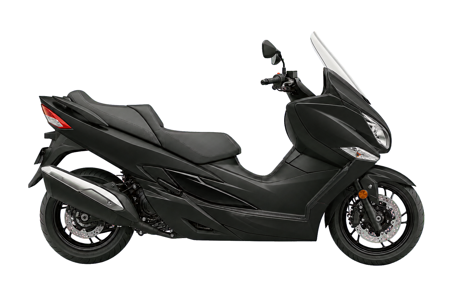 BURGMAN 400 マットブラックメタリックNo.2（YKV）を参考にした非公式イラスト