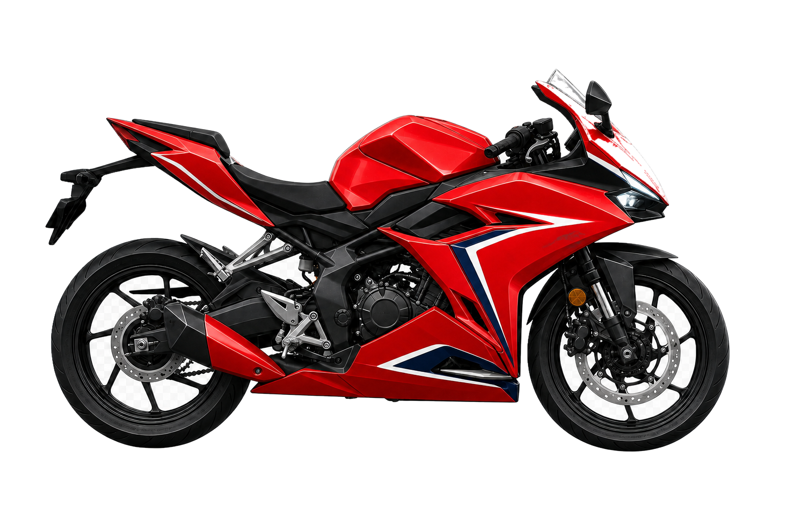 CBR250RR グランプリレッドを参考にした非公式イラスト