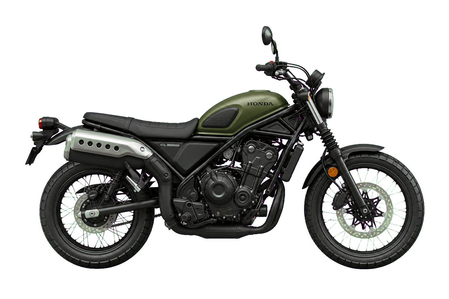 Honda CL500の非公式イラスト