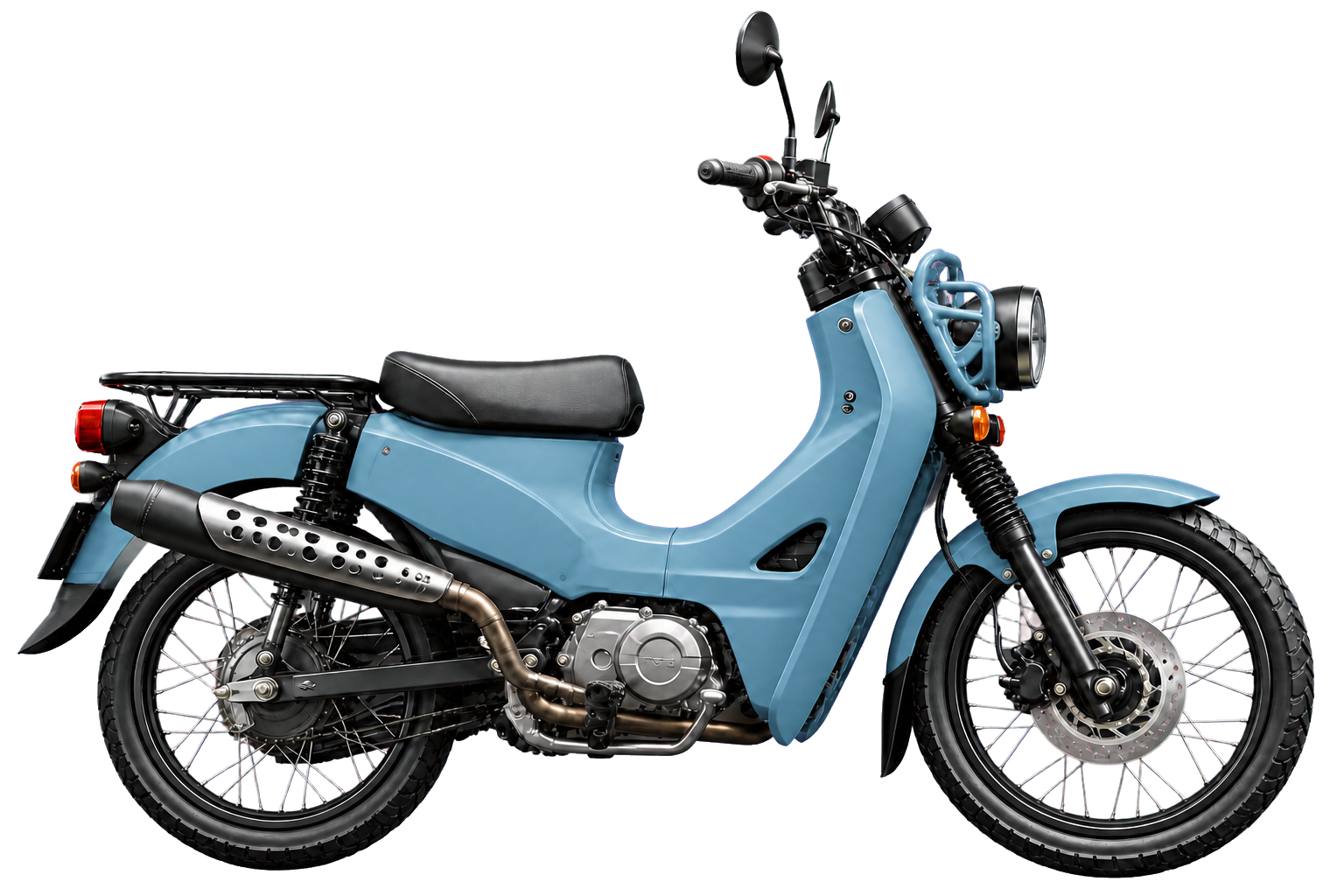 Cross Cub 110 ボニーブルーを参考にした非公式イラスト