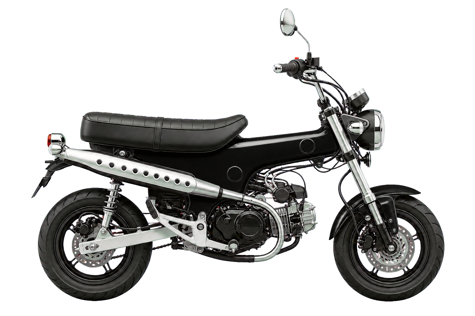 Dax125 パールシャイニングブラックを参考にした非公式イラスト