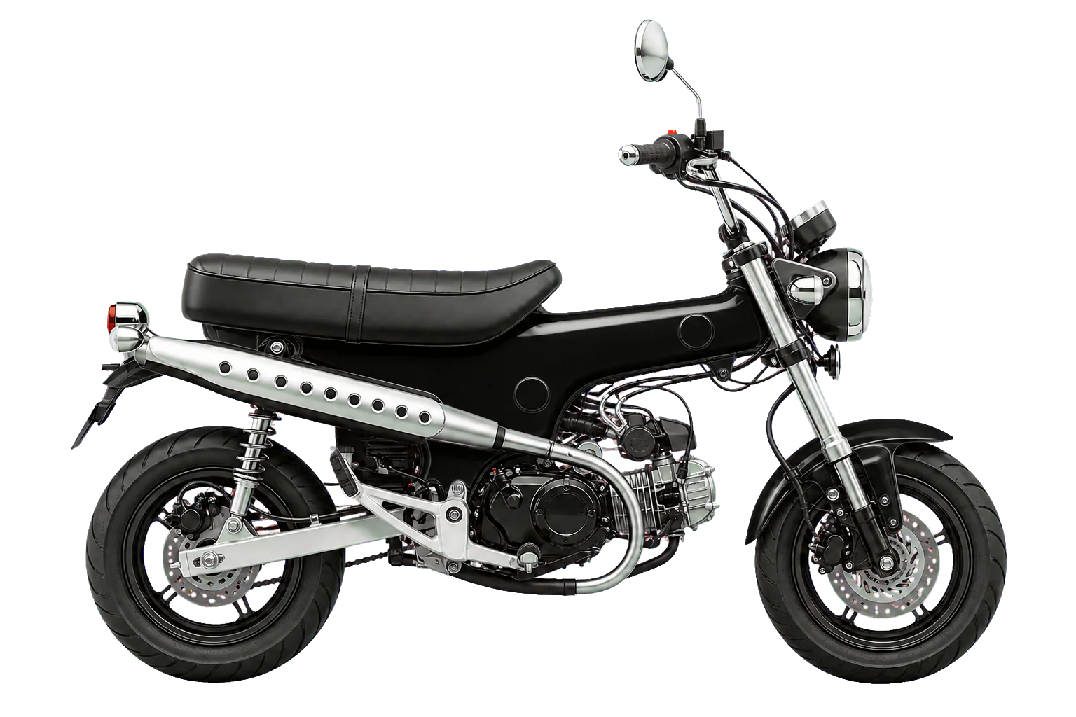 Dax125 パールシャイニングブラックを参考にした非公式イラスト