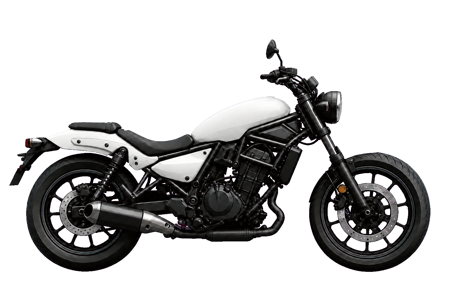 ELIMINATOR パールロボティックホワイトを参考にした非公式イラスト