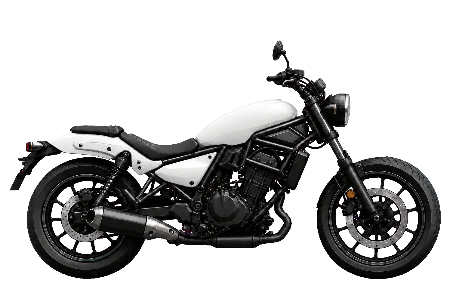 ELIMINATOR パールロボティックホワイトを参考にした非公式イラスト