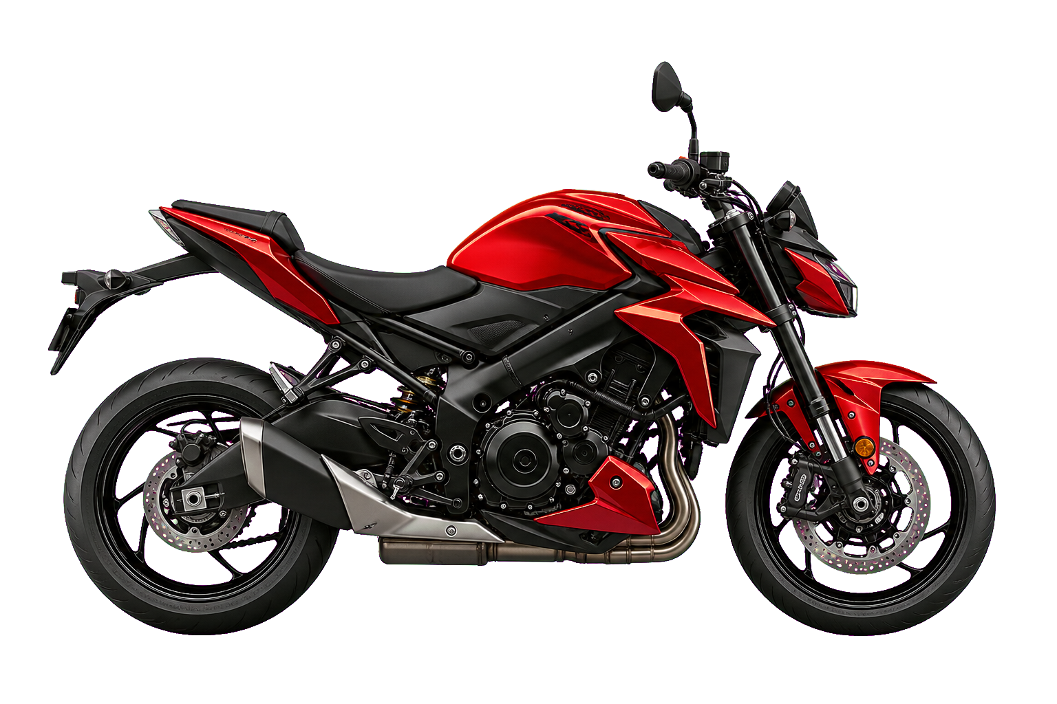 GSX-S1000 キャンディダーリングレッド（YYG）を参考にした非公式イラスト