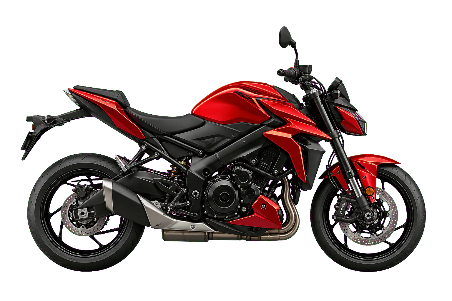 GSX-S1000 キャンディダーリングレッド（YYG）を参考にした非公式イラスト