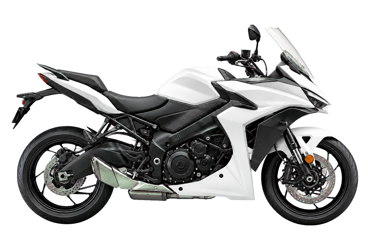 GSX-S1000GT ブリリアントホワイト（YUH）を参考にした非公式イラスト