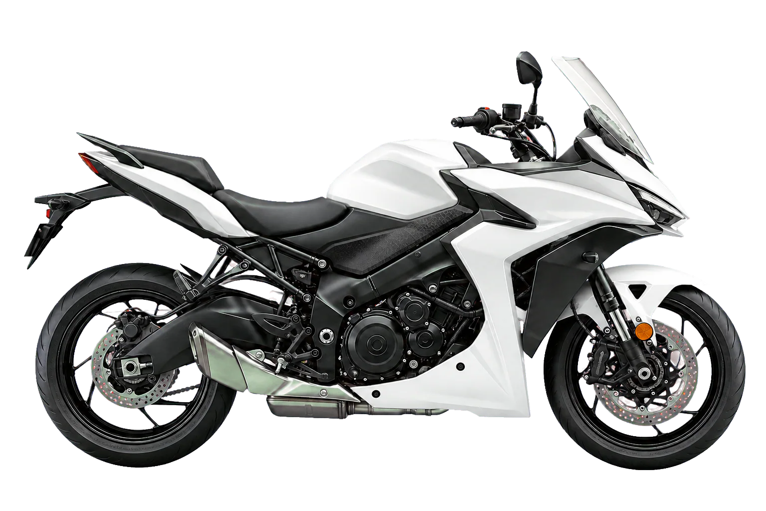 GSX-S1000GT ブリリアントホワイト（YUH）を参考にした非公式イラスト