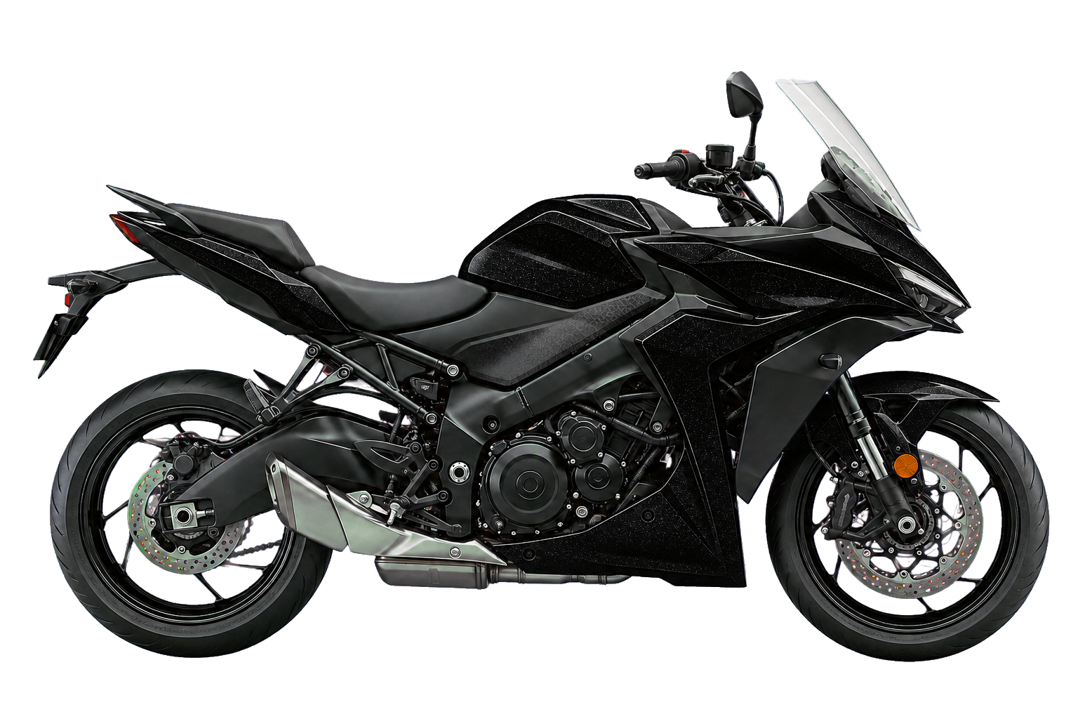 GSX-S1000GT グラススパークルブラック（YVB）を参考にした非公式イラスト