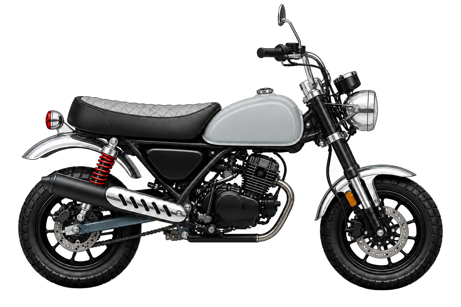 Monkey125 パールカデットグレーを参考にした非公式イラスト