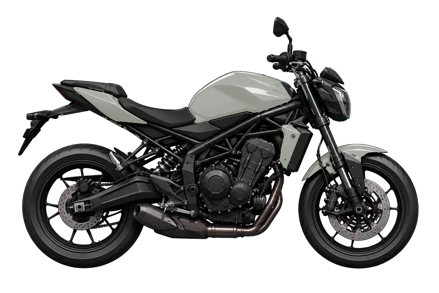Unofficial illustration of the Yamaha MT-07