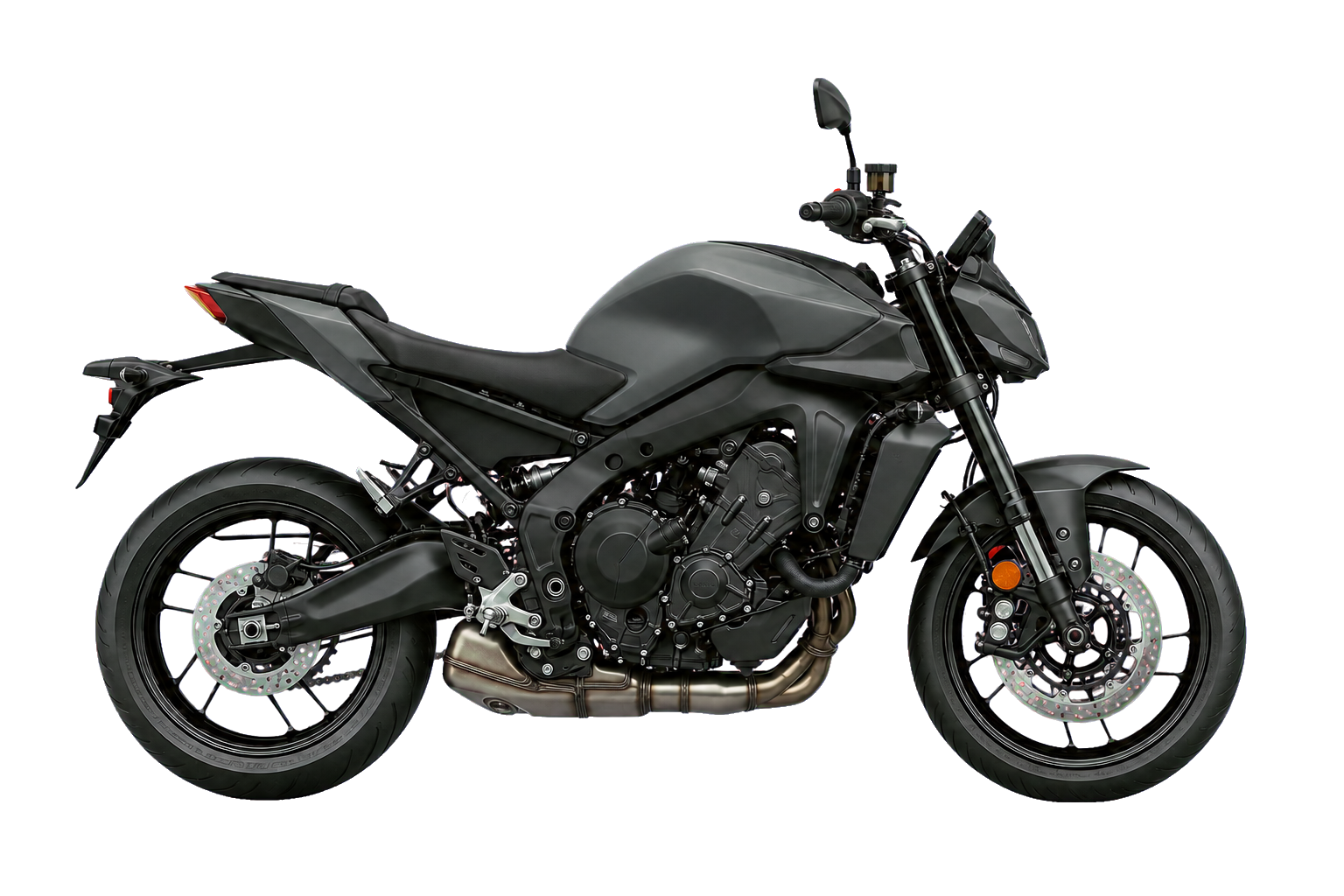 MT-09 マットダークグレーメタリック6を参考にした非公式イラスト