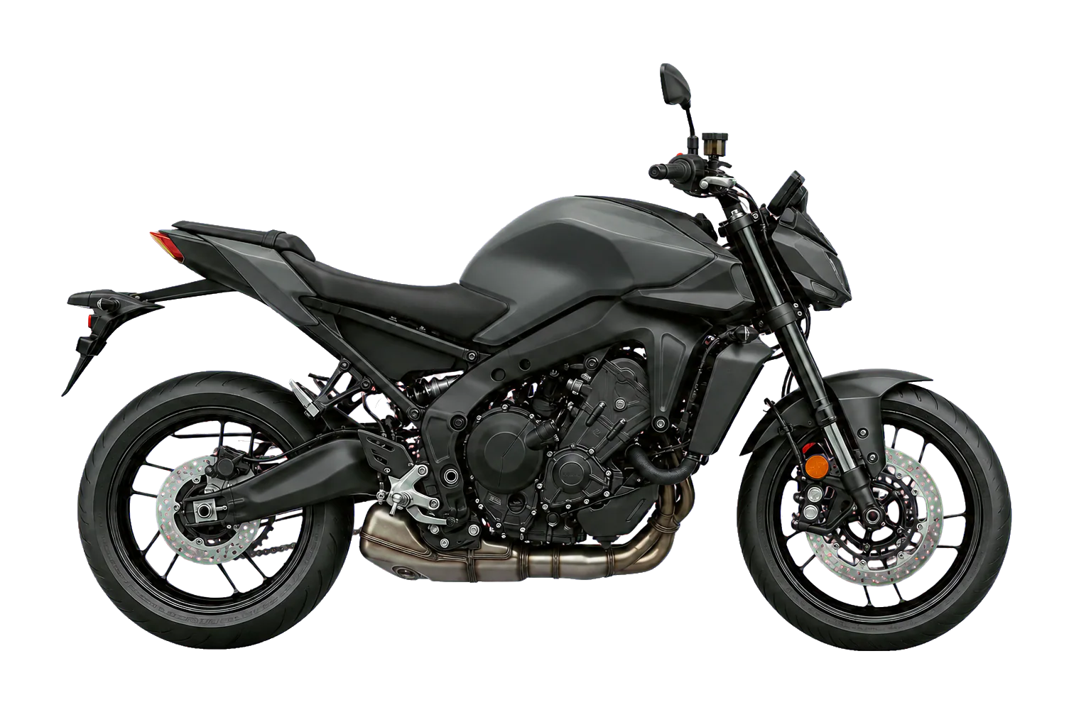 MT-09 マットダークグレーメタリック6を参考にした非公式イラスト
