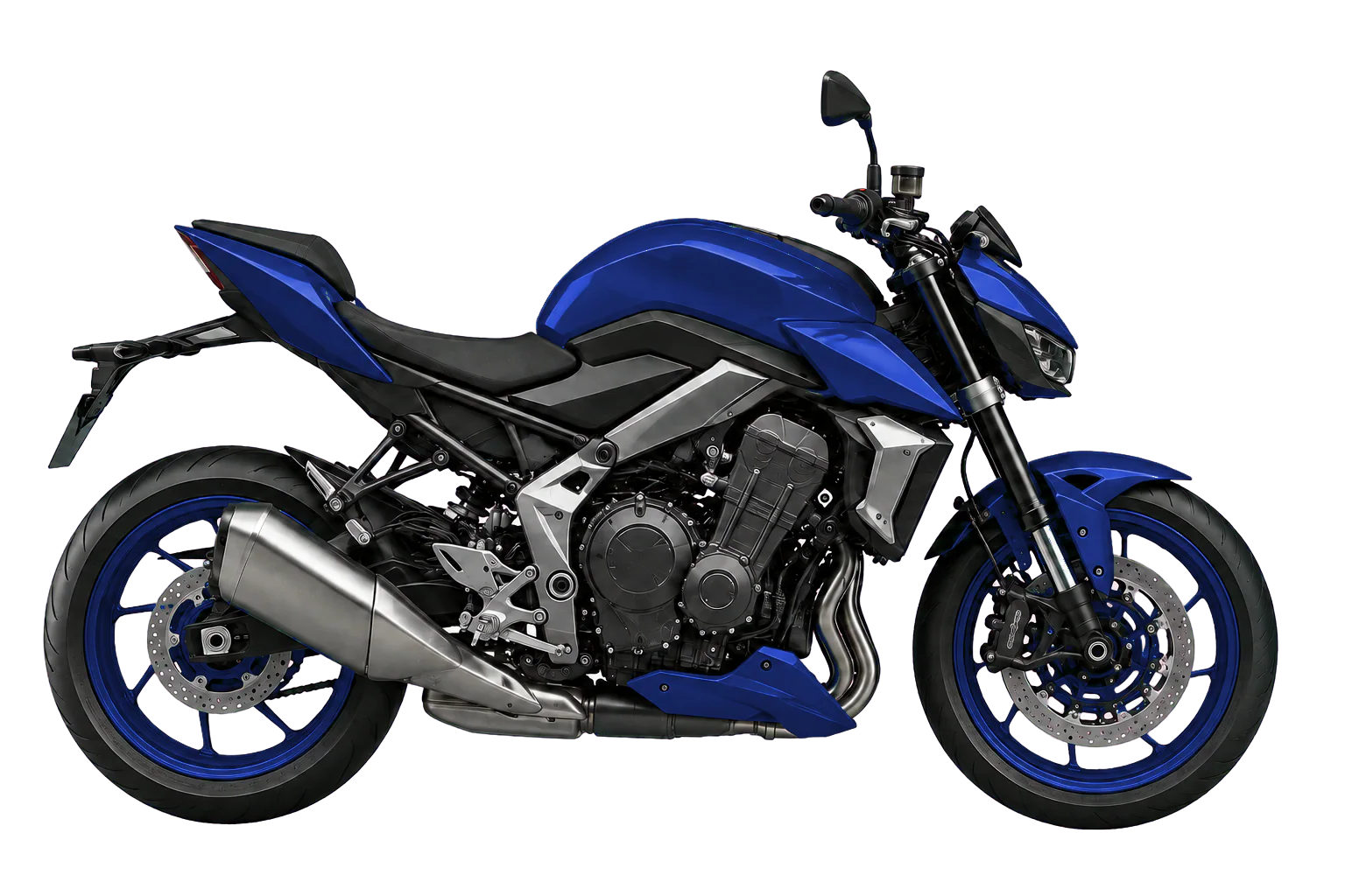 MT-10 ディープパープリッシュブルーメタリックC（ブルー）を参考にした非公式イラスト