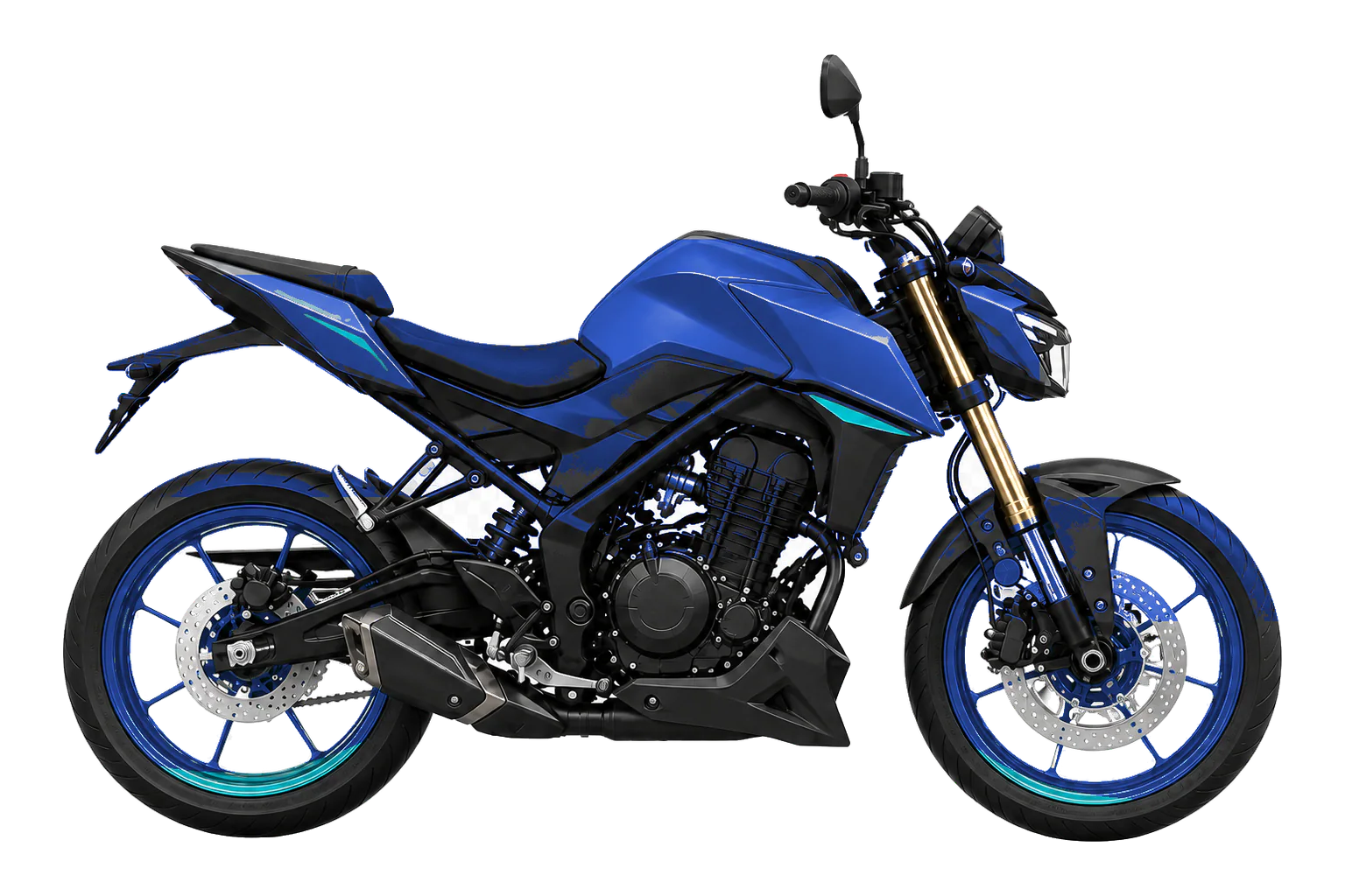 MT-125 ディープパープリッシュブルーメタリックCを参考にした非公式イラスト