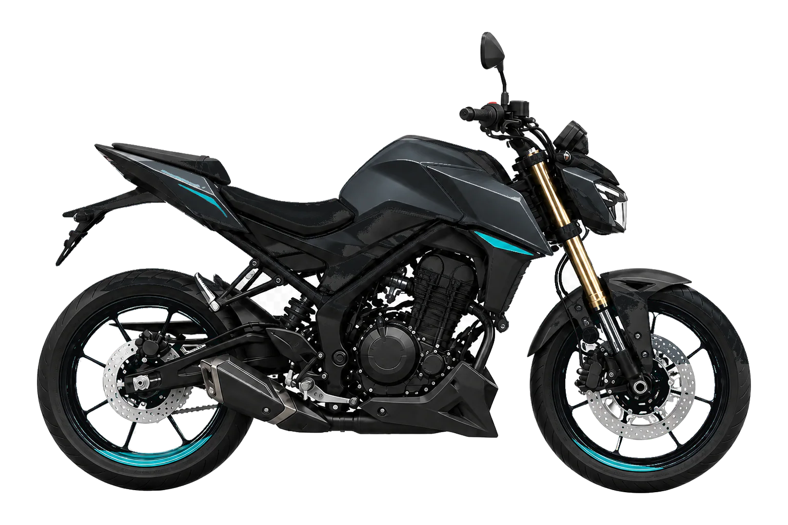 MT-125 マットダークグレーメタリック8を参考にした非公式イラスト