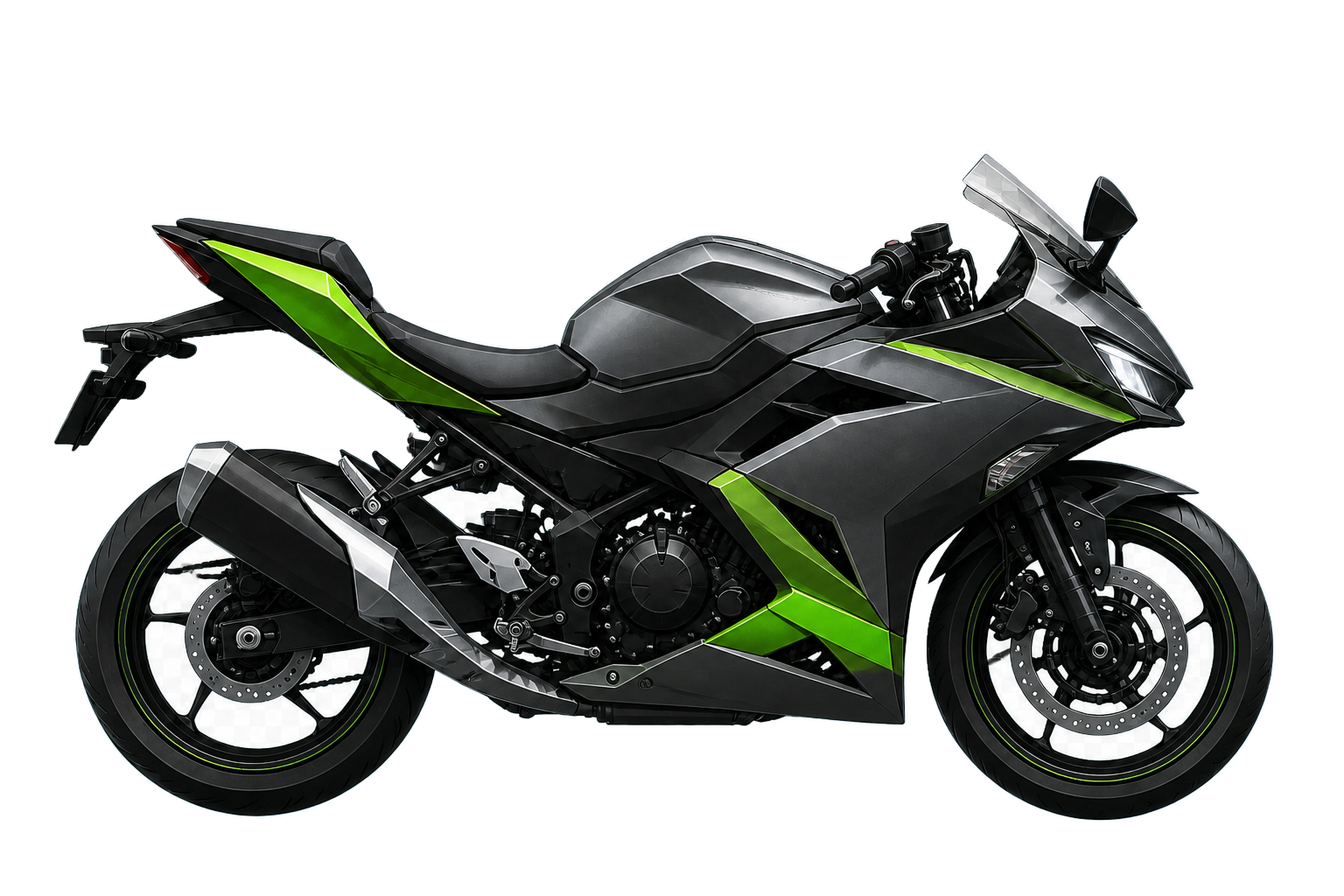 Ninja 250の非公式イラスト