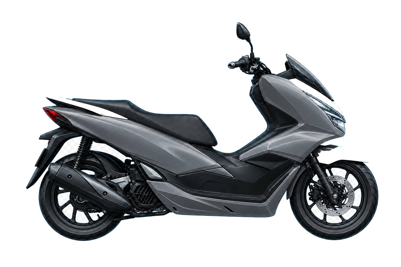 PCX パールジュピターグレーを参考にした非公式イラスト