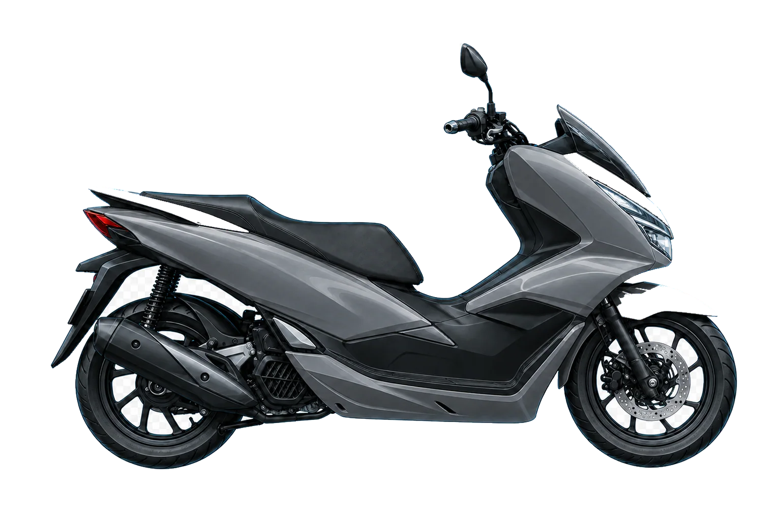 PCX パールジュピターグレーを参考にした非公式イラスト