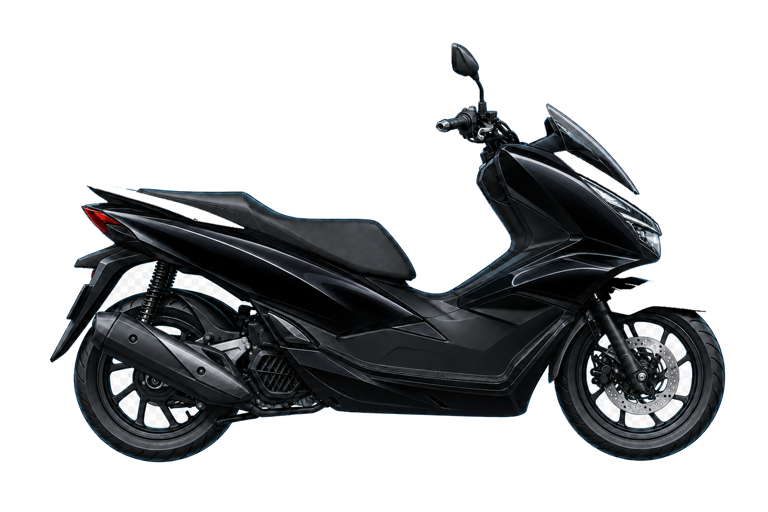 PCX パールマゼラニックブラックを参考にした非公式イラスト