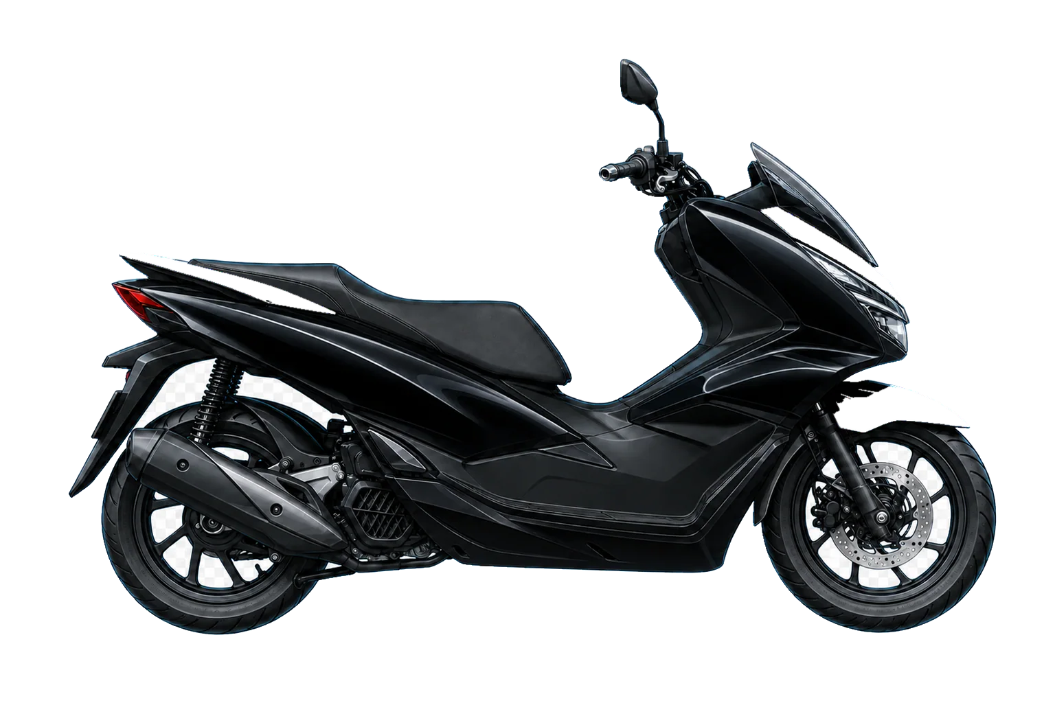 PCX パールマゼラニックブラックを参考にした非公式イラスト