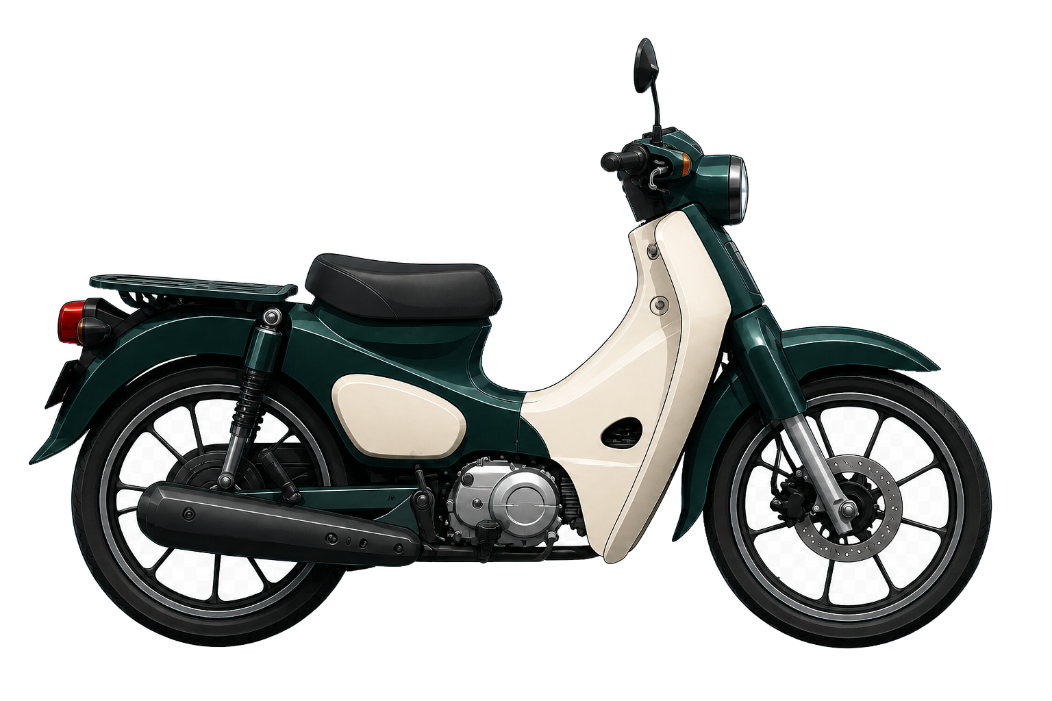 Super Cub 110 Liteの非公式イラスト