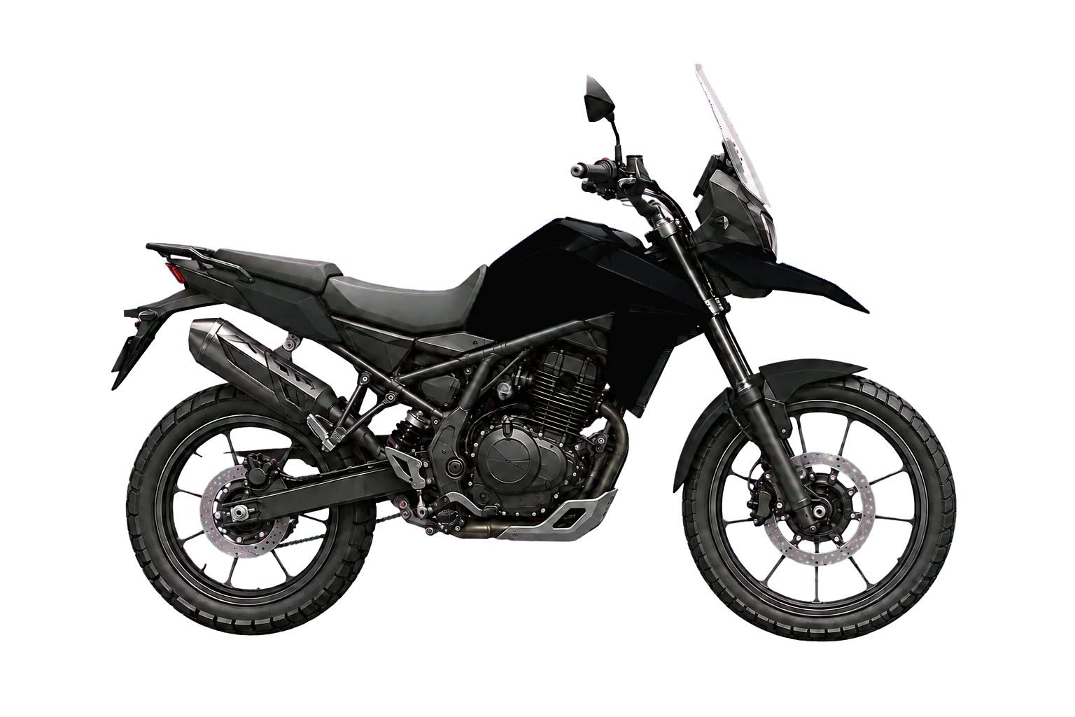 V-STROM 250SX グラススパークルブラック（YVB）を参考にした非公式イラスト