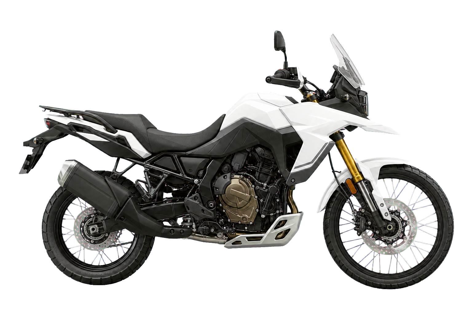 V-STROM 800DE パールテックホワイト（QU2）を参考にした非公式イラスト