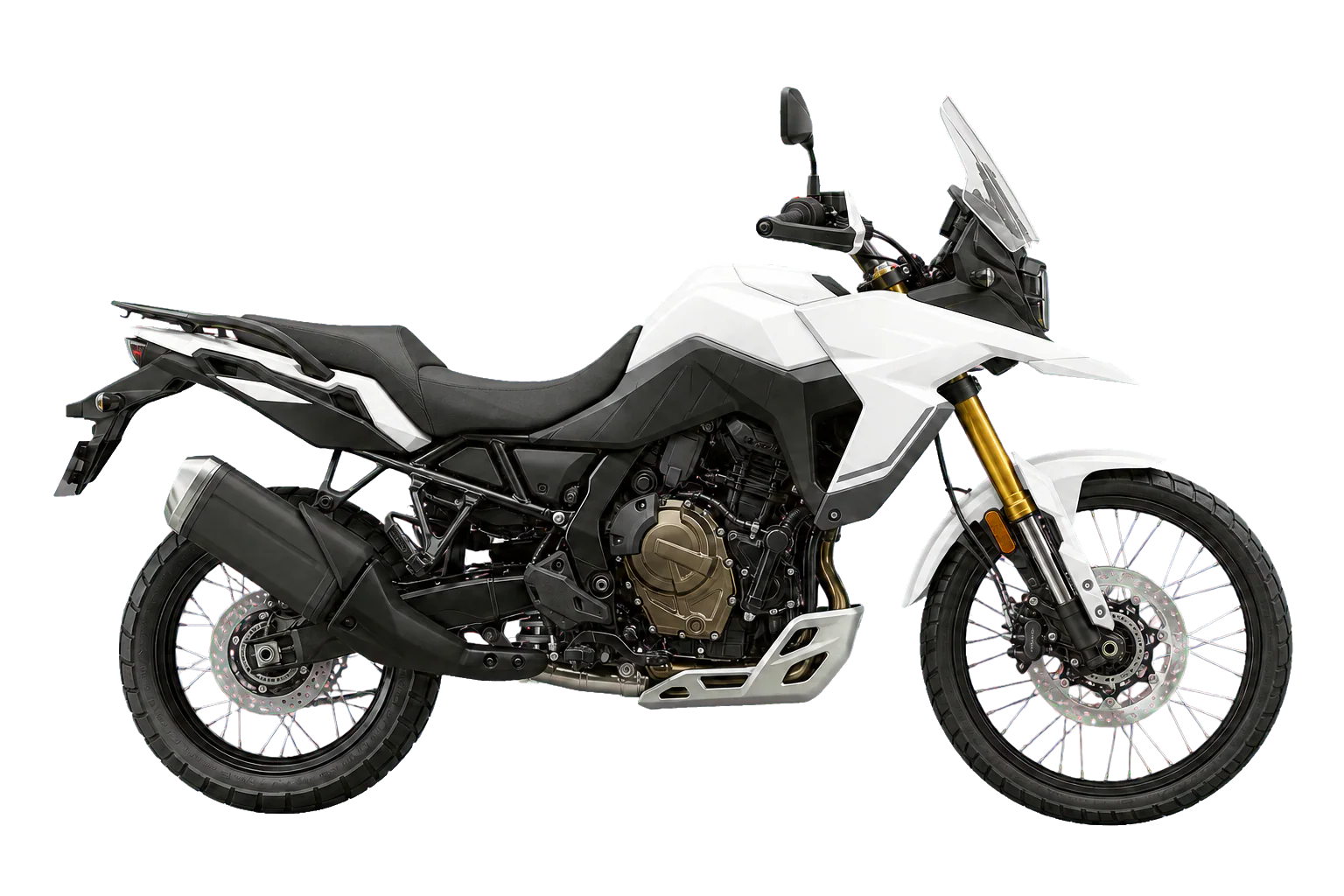 V-STROM 800DE パールテックホワイト（QU2）を参考にした非公式イラスト