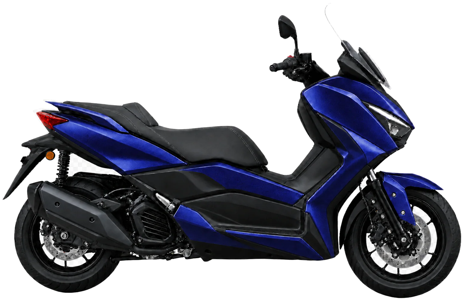 XMAX ディープパープリッシュブルーメタリックCを参考にした非公式イラスト