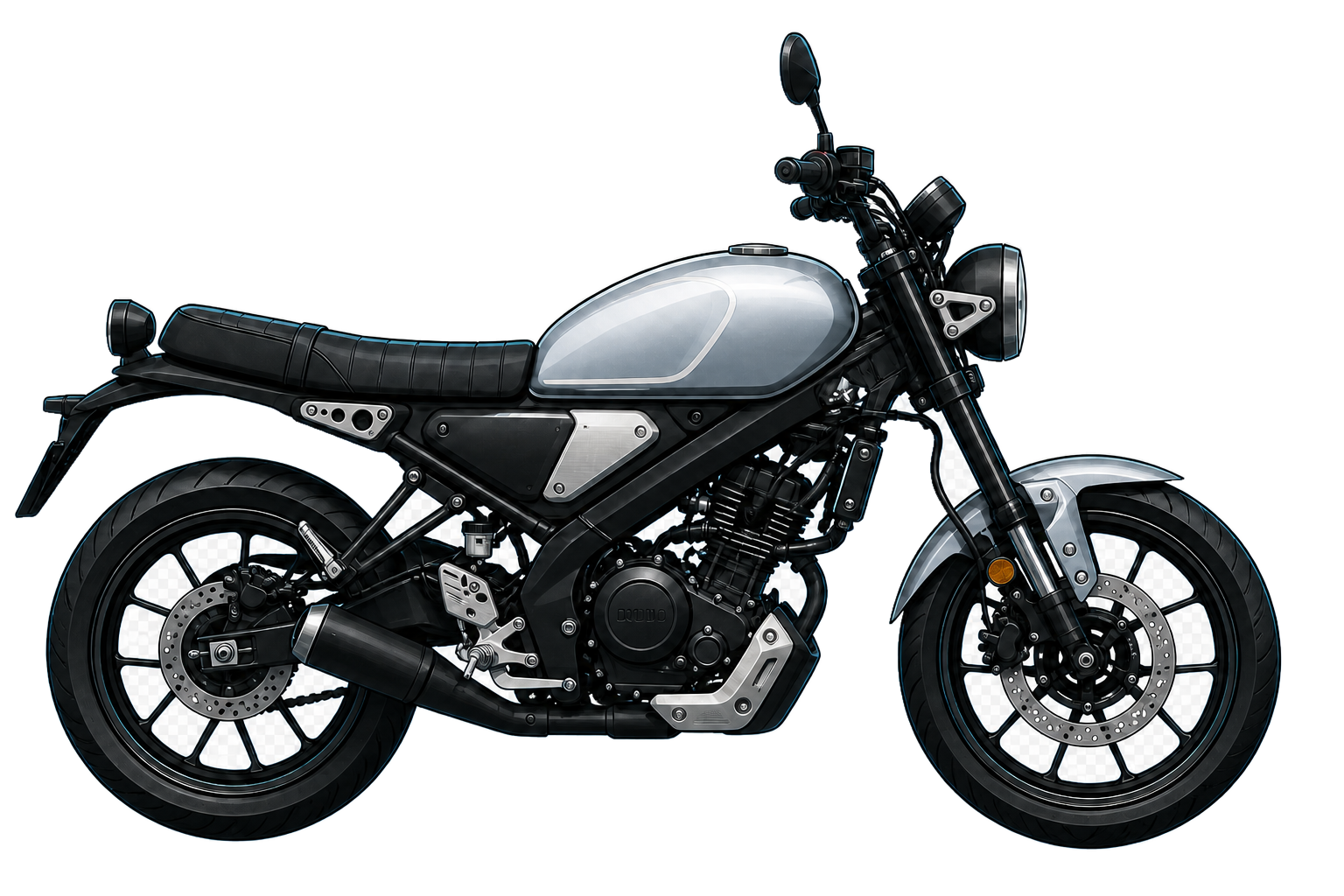 XSR125の非公式イラスト