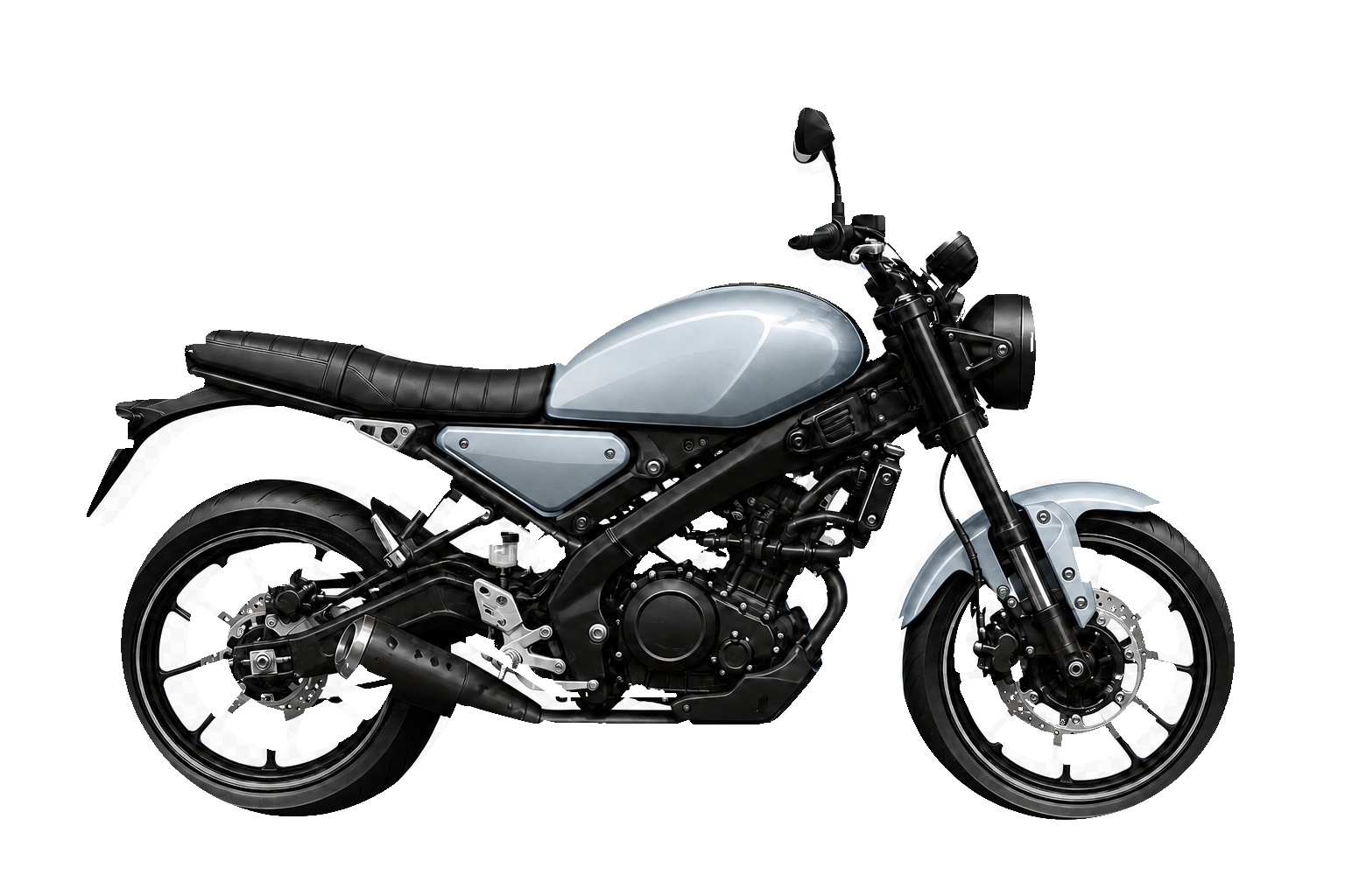 XSR155 ライトブルーイッシュグレーメタリック9を参考にした非公式イラスト