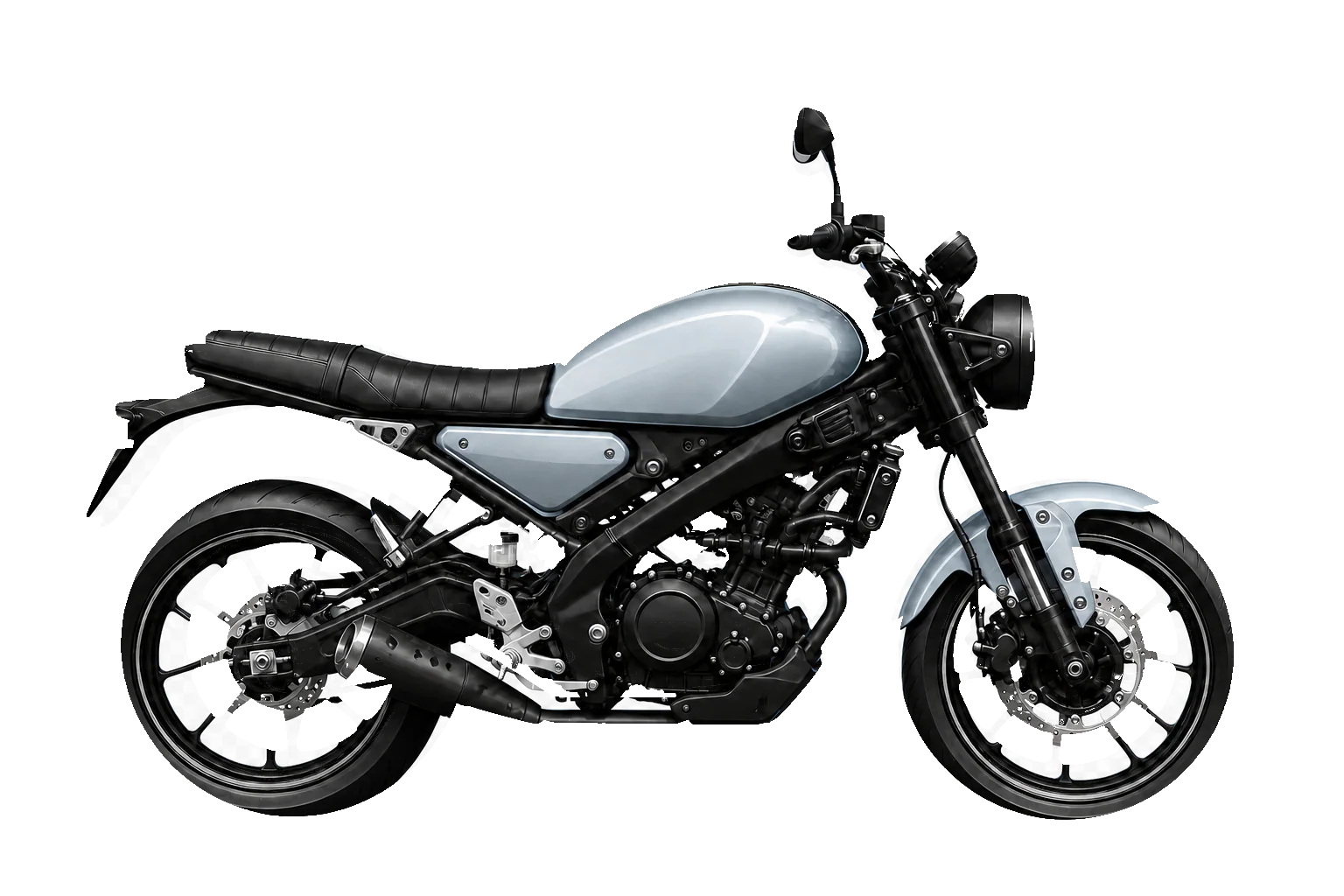 XSR155 ライトブルーイッシュグレーメタリック9を参考にした非公式イラスト