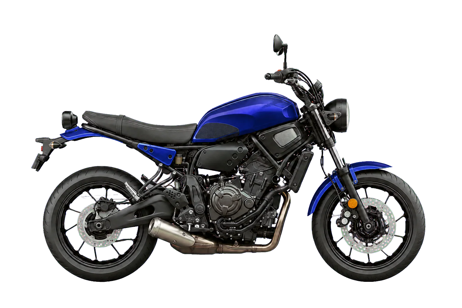 XSR700 ディープパープリッシュブルーメタリックCを参考にした非公式イラスト