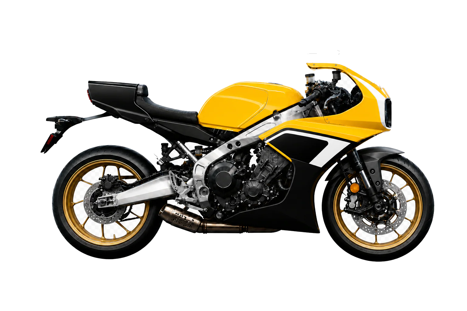 カフェレーサー／レトロスポーツの代表例：Yamaha XSR900 GPの外観イメージ