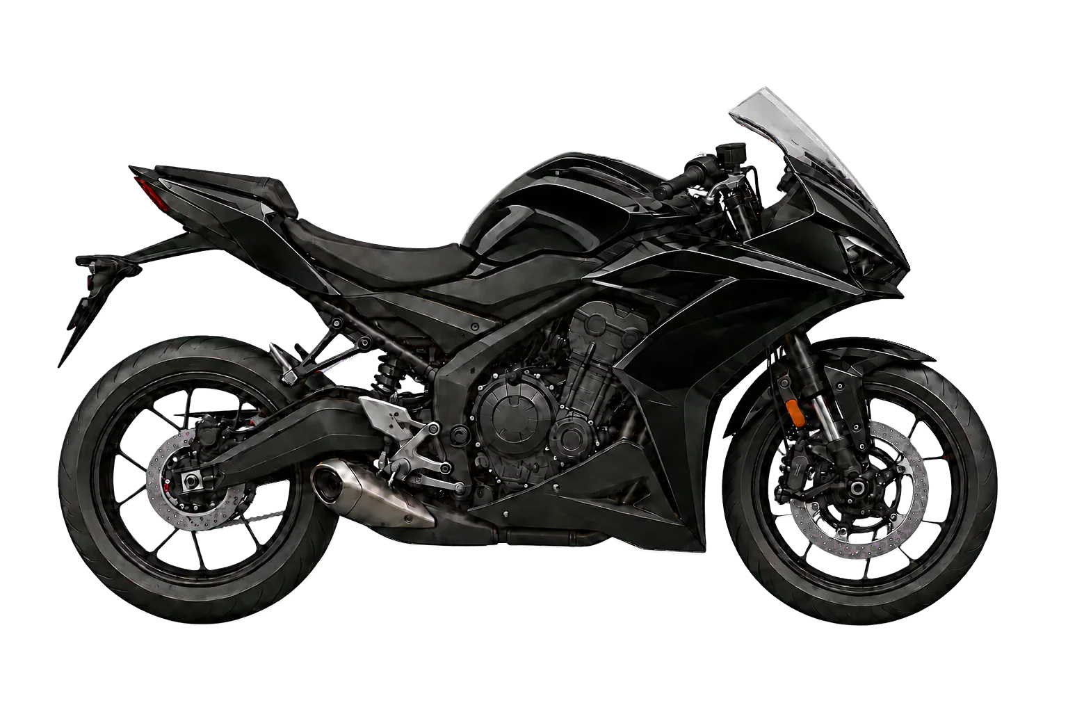 YZF-R25 ブラックメタリック12を参考にした非公式イラスト
