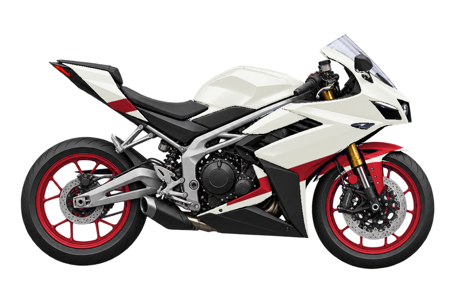 YZF-R7 ブルーイッシュホワイトパール1（70th Anniversary Edition）を参考にした非公式イラスト