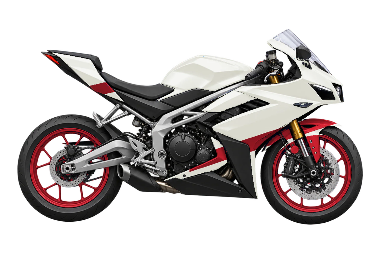 YZF-R7 ブルーイッシュホワイトパール1（70th Anniversary Edition）を参考にした非公式イラスト